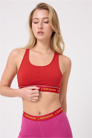 RACER CROP TOP™ Racer Back Crop Top-2li Avantaj Paketi