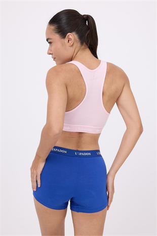 RACER CROP TOP™ Racer Back Crop Top-3li Avantaj Paketi
