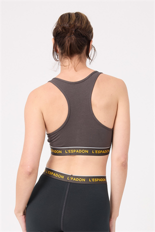 RACER CROP TOP™ Racer Back Crop Top-3li Avantaj Paketi