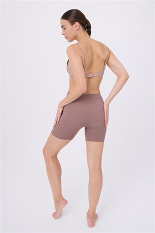 SILKFLOW BIKER SHAPEWEAR™ Dikişsiz Yüksek Bel Şekillendirici Şort