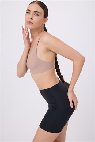 SILKFLOW BIKER SHAPEWEAR™ Dikişsiz Esnek Belli Şekillendirici Şort