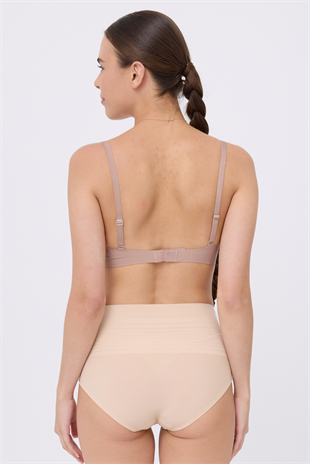 SILKFLOW V-SOFT™ Dikişsiz Balensiz V Yaka Bralet