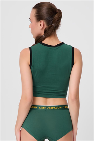 TIDEFLEX™ AERO Kolsuz Crop Top T-Shirt