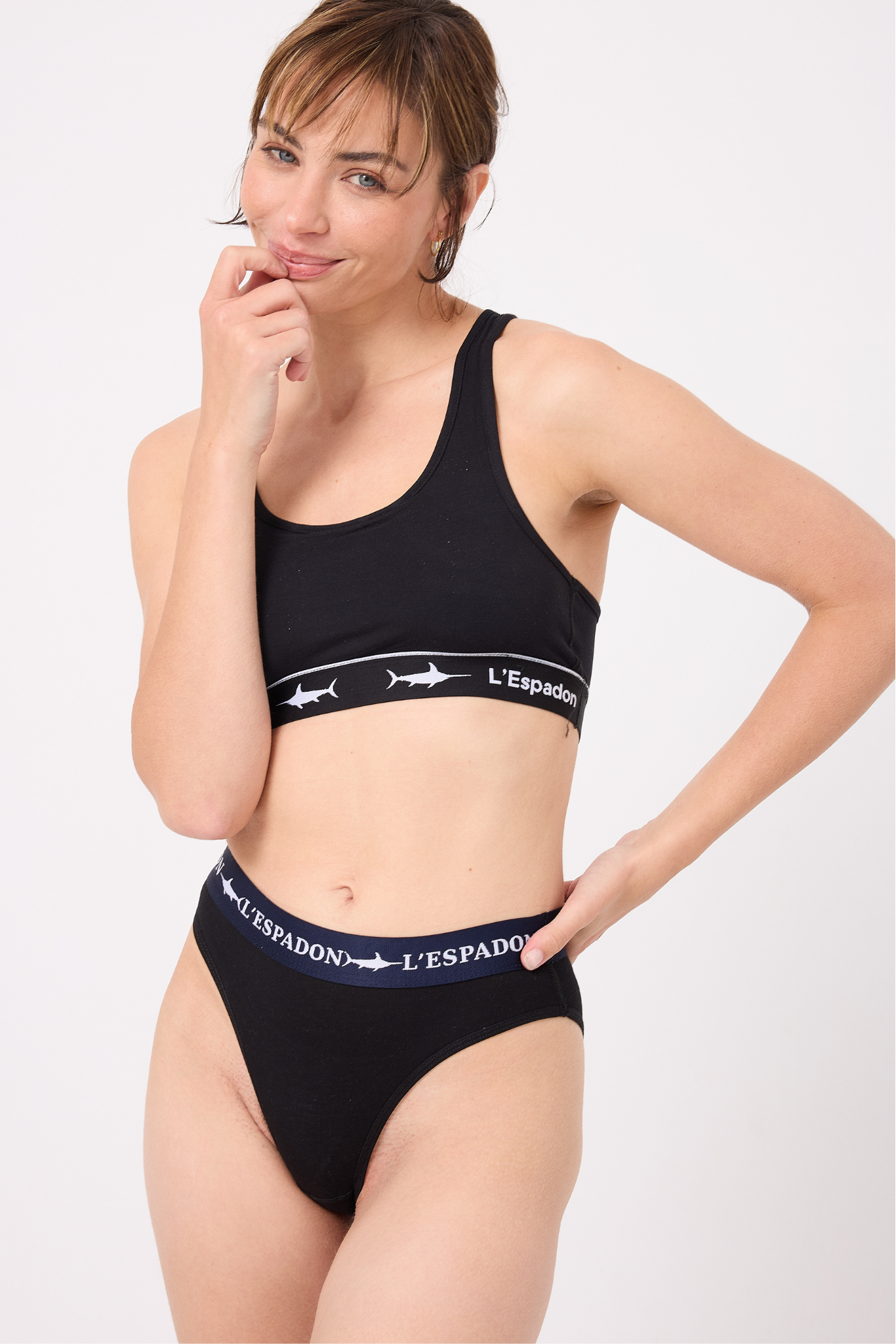 REGATTA LADY™ Yüksek Bel Fit Slip Şort (Konforlu Şekillendirilmiş Bel Bantlı)