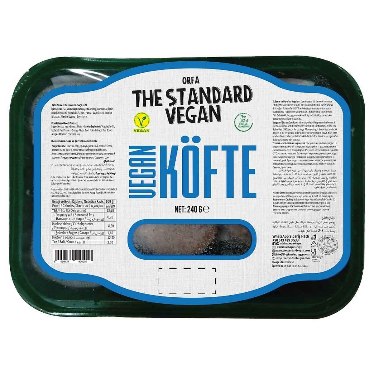Vegan Köfte 240 gr