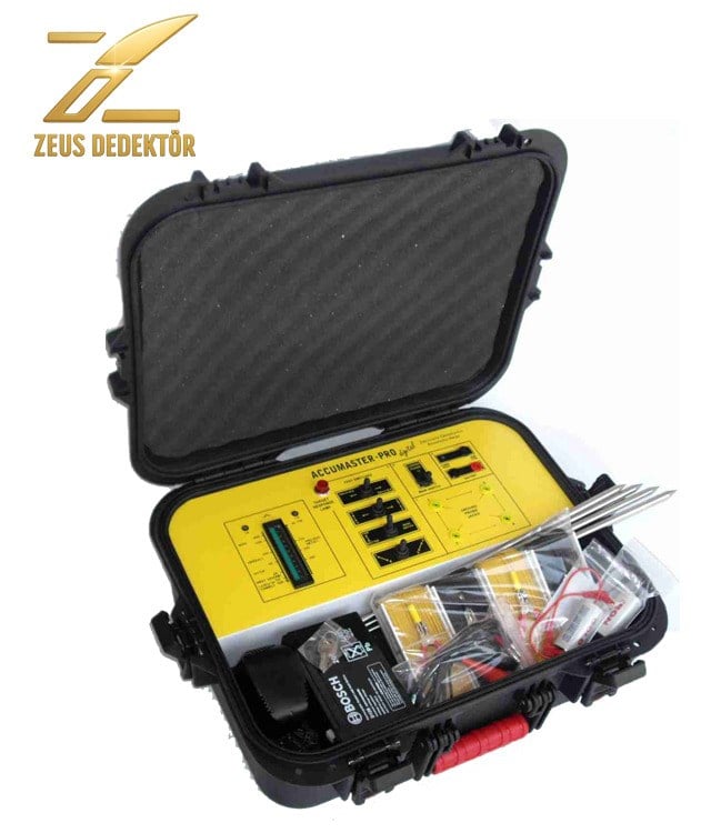 ACCUMASTER PRO DIGITAL Jeofizik Yer Tespit Cihazı - Altın ve Boşluk Dedektörü