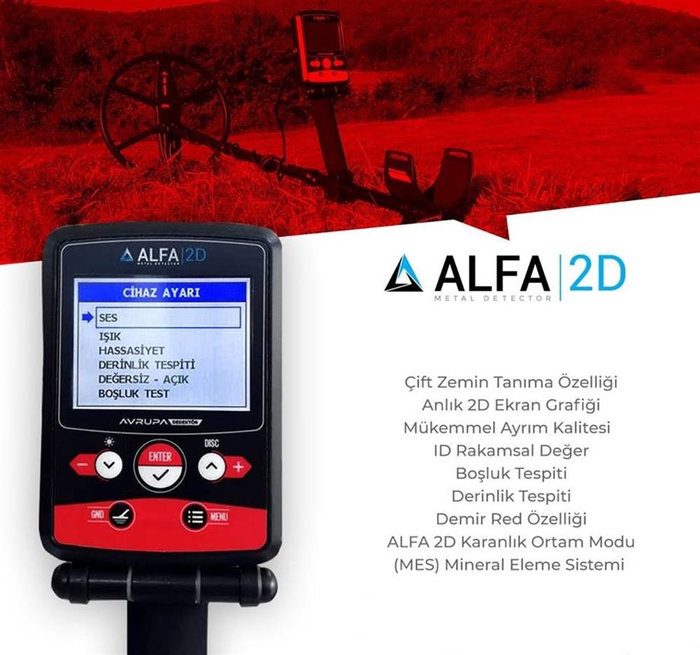 ALFA 2D TFT EKRANLI DEDEKTÖR