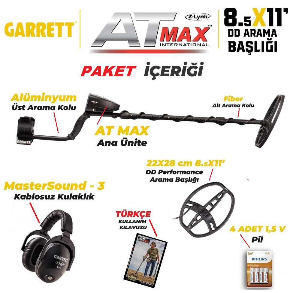 At Max International Dedektör (8,5x11 DD Başlık)