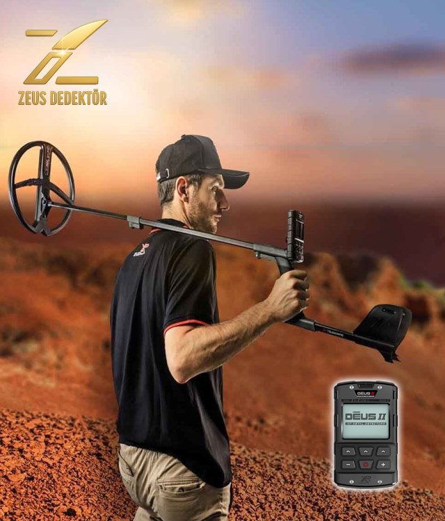 Deus 2 Dedektör - 22,5cm FMF Başlık, Ana Kontrol Ünitesi