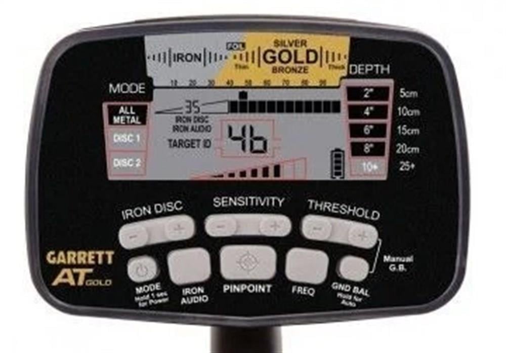 Garrett Dedektör At Gold Altın Dedektörü  5x8 DD Başlıkla
