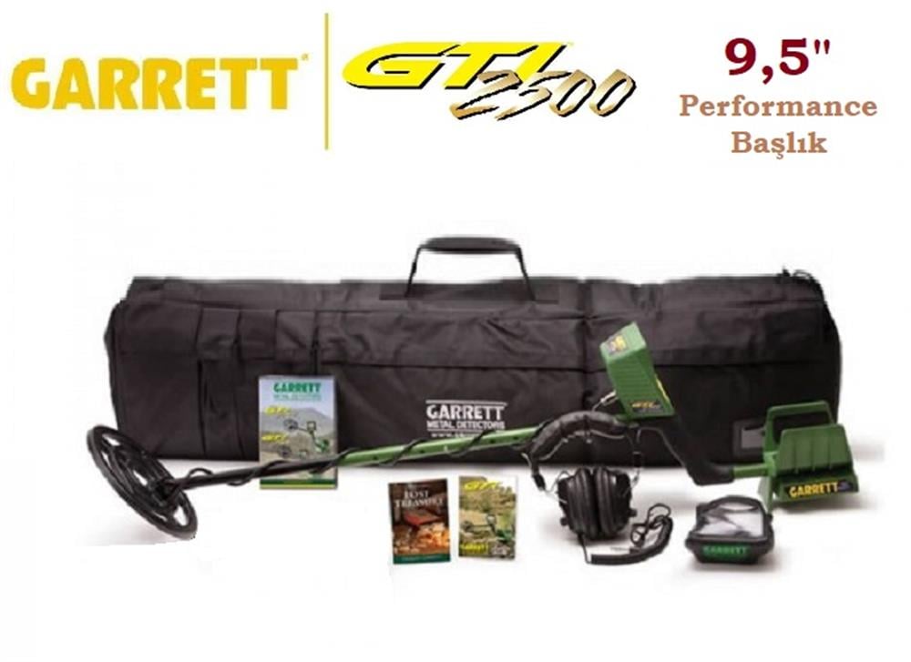 Garrett Dedektör GTI 2500 Dedektör (9,5 inch Başlık)
