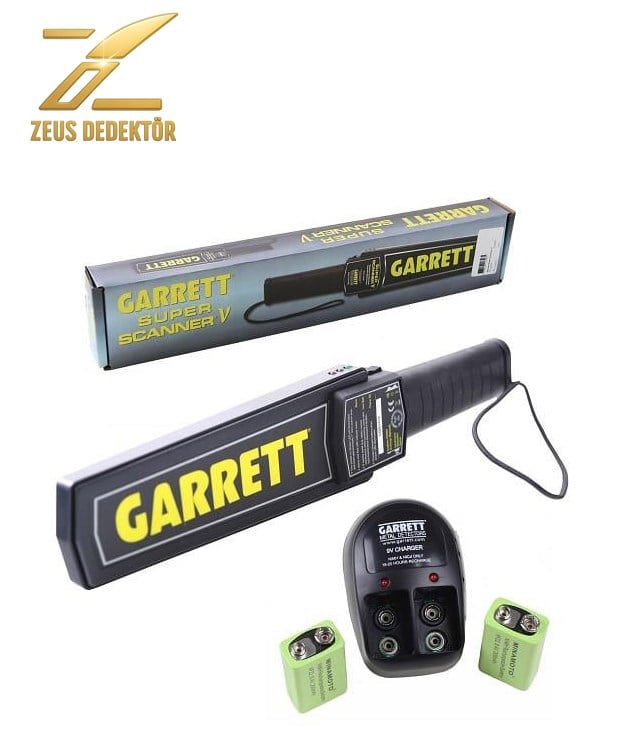 Garrett Dedektör Super Scanner V - Üst Arama Dedektörü