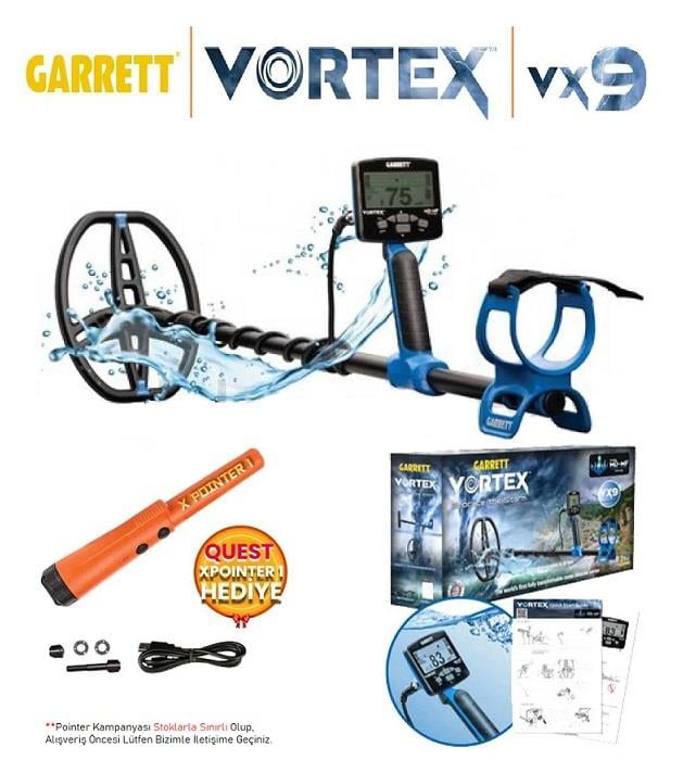 Garrett Dedektör Vortex VX9 Dedektör
