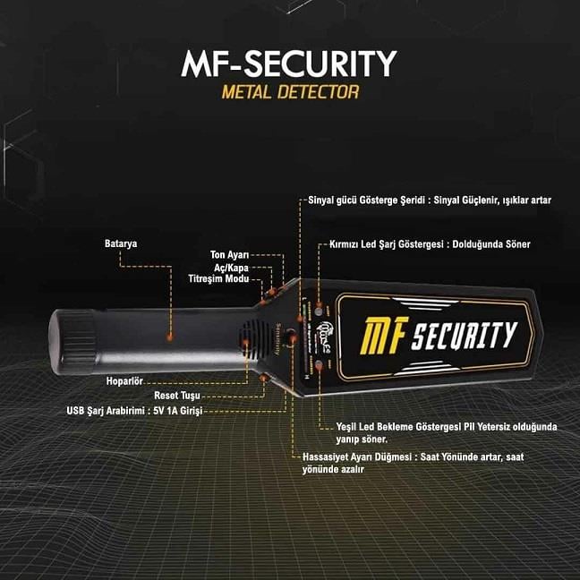 MWF HD-30 Güvenlik Dedektörü