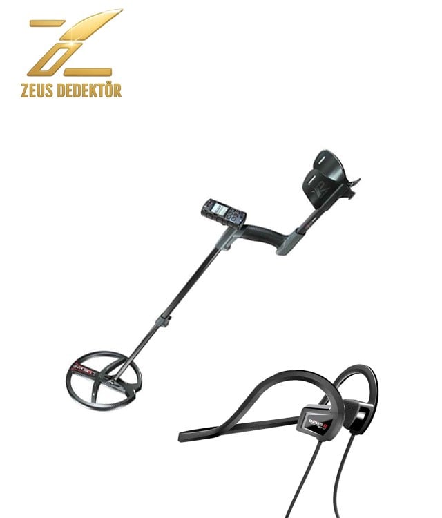 XP Dedektör DEUS 2 - 34x28cm FMF Başlık, Ana Kontrol Ünitesi (RC), BH-01 Kablolu Su Geçirmez Kulaklık