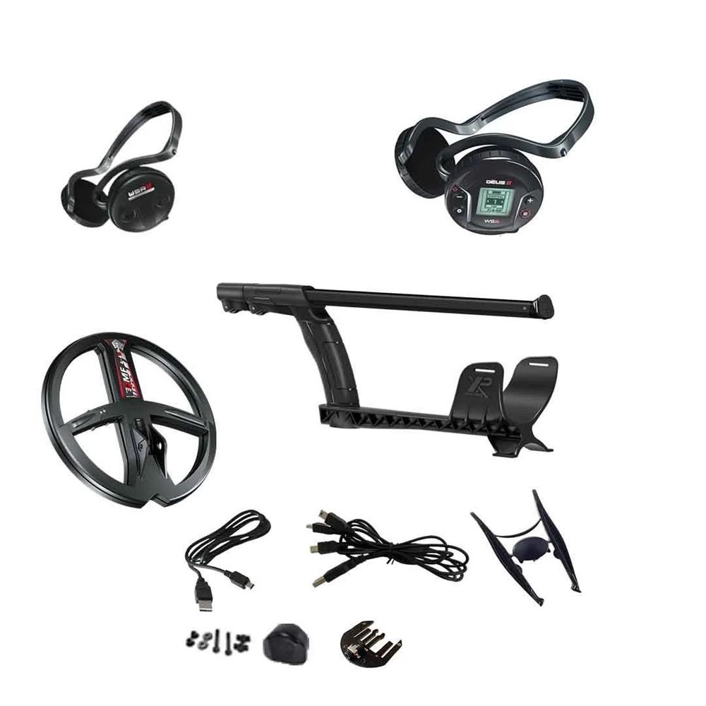 XP Dedektör Deus 2 Dedektör - 22,5cm FMF Başlık, WS6 Master + WSA2 Kulaklık