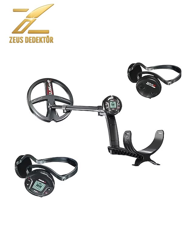 XP Dedektör Deus 2 Dedektör - 22,5cm FMF Başlık, WS6 Master + WSA2 Kulaklık