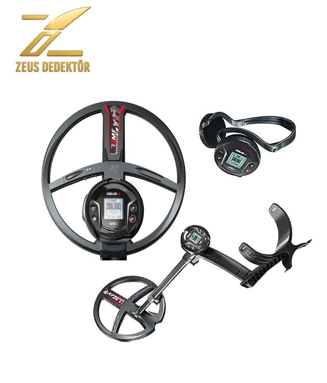 XP Dedektör Deus 2 Dedektör - 28cm FMF Başlık, WS6 Master, WSA2 Kulaklık