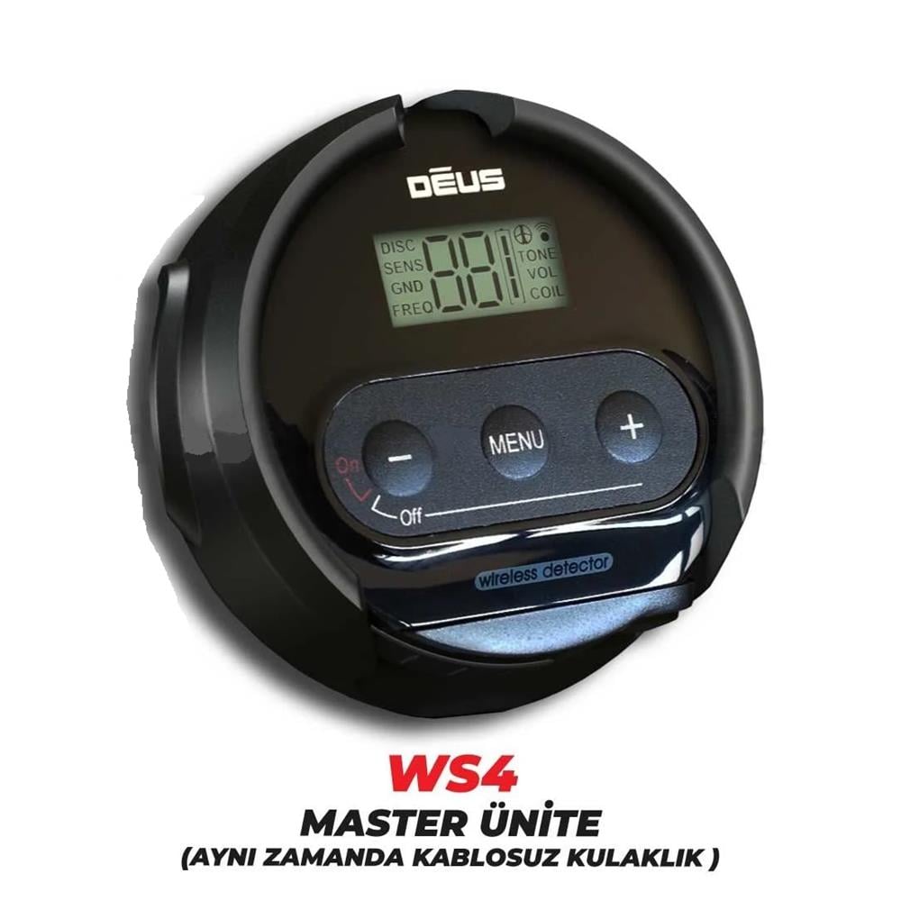 XP Dedektör Deus Dedektör  28cm X35 Başlık WS4 Master