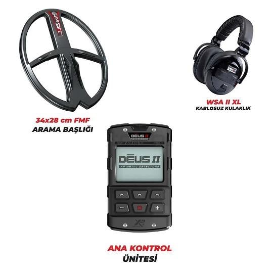 XP Dedektör Xtrem Hunter Dedektör - DOUBLE PAKETLER 34X28FMF-RC-WSA2XL