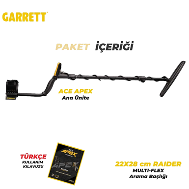 Ace Apex Basic Dedektör Raider Başlıklı (22x28cm)