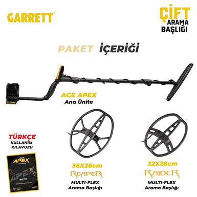Ace Apex Dedektör Çift Başlıklı