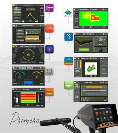 Ajax Detector Primero Yeraltı Görüntüleme