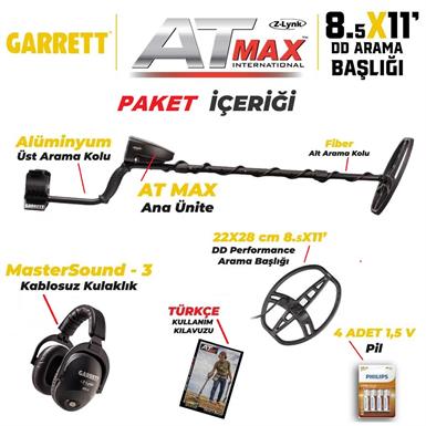 At Max International Dedektör (8,5x11 DD Başlık)