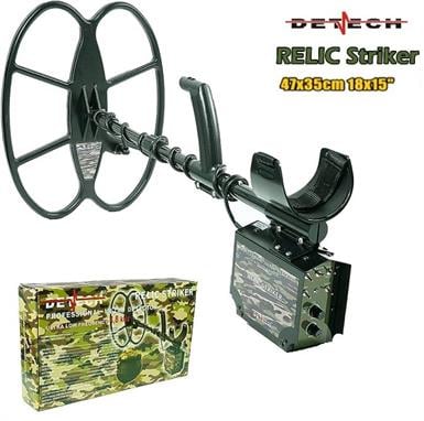 Detech Dedektör RELIC STRIKER Dedektör     (18x15 Sef+13 Ultimate)