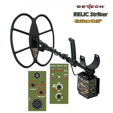 Detech Dedektör RELIC STRIKER Dedektör (18x15 Sef)