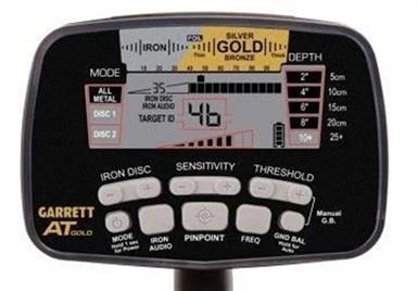 Garrett Dedektör At Gold Altın Dedektörü - 5x8 DD Başlıkla