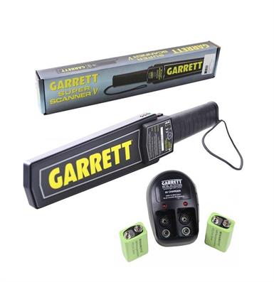 Garrett Dedektör Super Scanner - Üst Arama Dedektörü (Titreşimsiz)