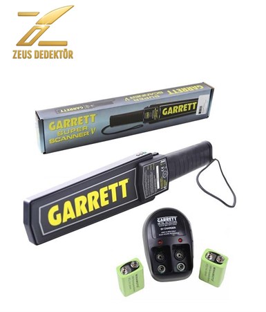 Garrett Dedektör Super Scanner V - Üst Arama Dedektörü