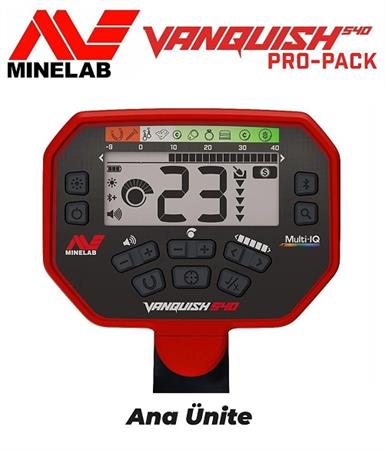 Minelab Dedektör Vanquish 540 Dedektör Pro Paket
