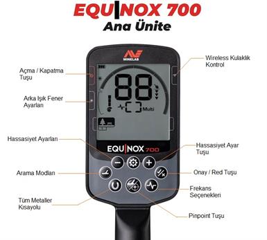 Minelab Equinox 700 Dedektör