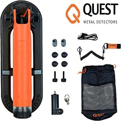 Quest Metal Detectors Scuba Tector PRO Su Altı Dedektörü&Sahil Arama Dedektörü - Arama Kollu