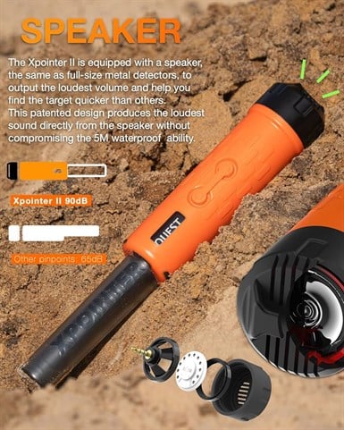 Quest Metal Detectors XPointer II Pinpointer