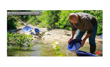XP Dedektör Altın Eleme Eleği Gold Pan (37 cm Elek - 5 mm Gözenekli)