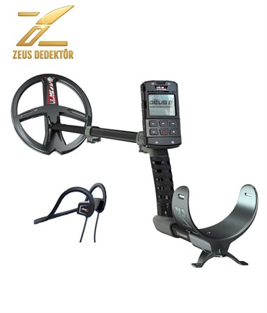 XP Dedektör DEUS 2 - 22,5cm FMF Başlık, Ana Kontrol Ünitesi (RC), BH-01 Kablolu Su Geçirmez Kulaklık