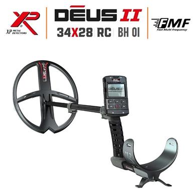 XP Dedektör DEUS 2 - 34x28cm FMF Başlık, Ana Kontrol Ünitesi (RC), BH-01 Kablolu Su Geçirmez Kulaklık