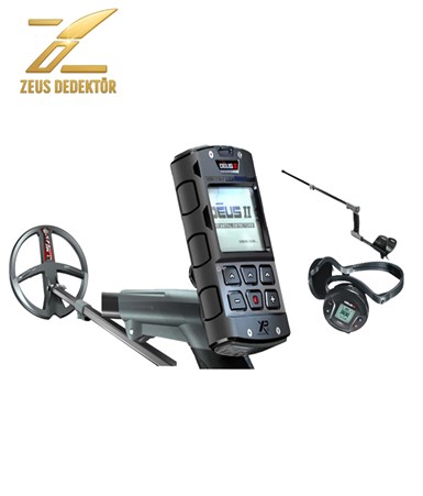XP Dedektör Deus 2 Dedektör - 22,5cm FMF Başlık, Ana Kontrol Ünitesi, WSA2XL Kulaklık