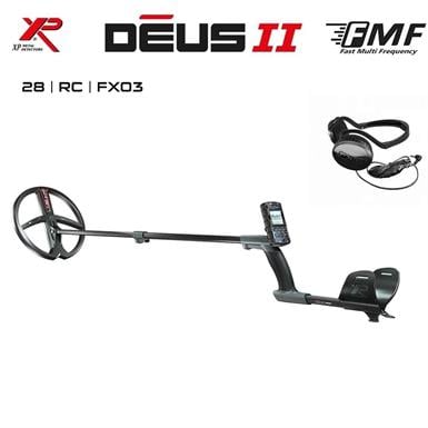 XP Dedektör Deus 2 Dedektör - 28cm FMF Başlık, Ana Kontrol Ünitesi, FX03 Kulaklık