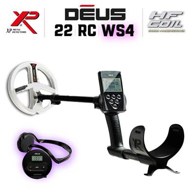 XP Dedektör DEUS - 22,5cm HF Başlık, Ana Kontrol Ünitesi (RC), WS4 Kulaklık - FULL PAKET