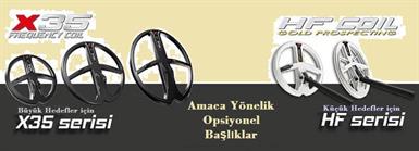 XP Dedektör Deus Dedektör  22,5cm HF Başlık  Ana Kontrol Ünitesi  Ws5 Kulaklık