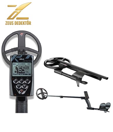 XP Deus Dedektör - 22,5cm X35 Başlık, WS4 Kulaklık, Ana Kontrol Ünitesi