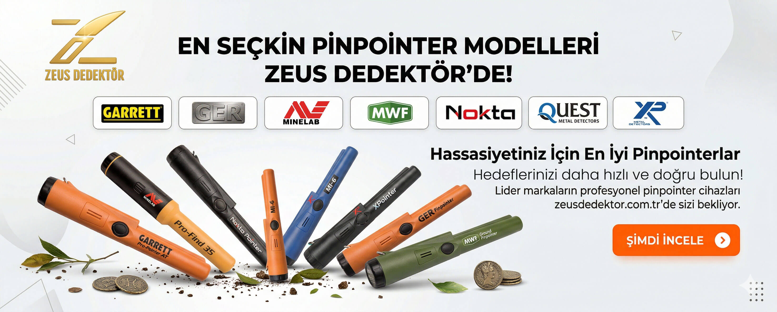 Pinpointer Zeus Dedektör