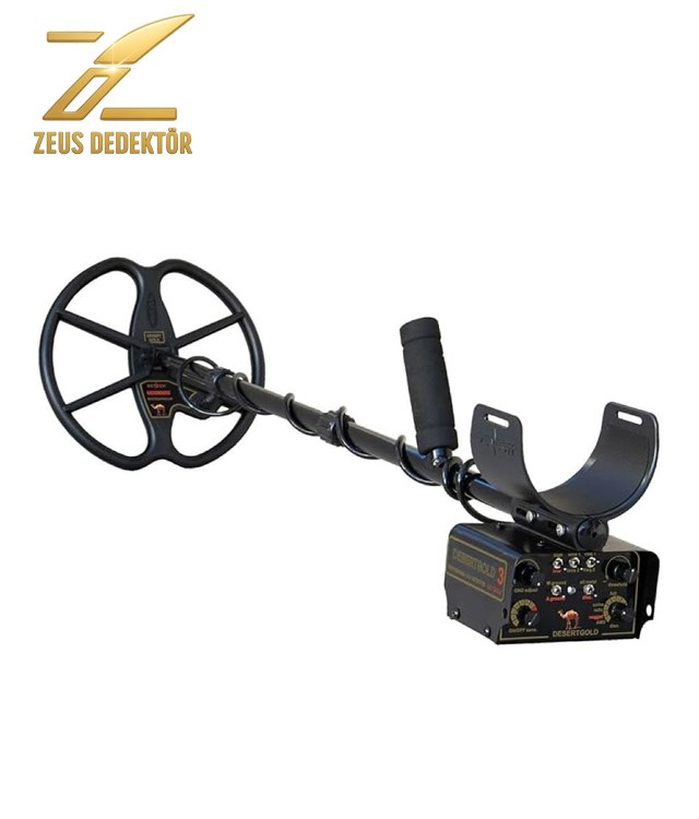 Detech Dedektör DESERT GOLD 3 Dedektör (11,5'' Ultimate Başlıklı)