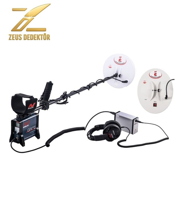 Minelab Dedektör GPX 5000 Altın Dedektörü (11'' ve 15x12” Başlıklı)