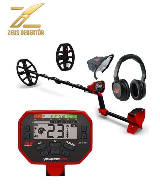 Minelab Dedektör Vanquish 540 Dedektör Pro Paket