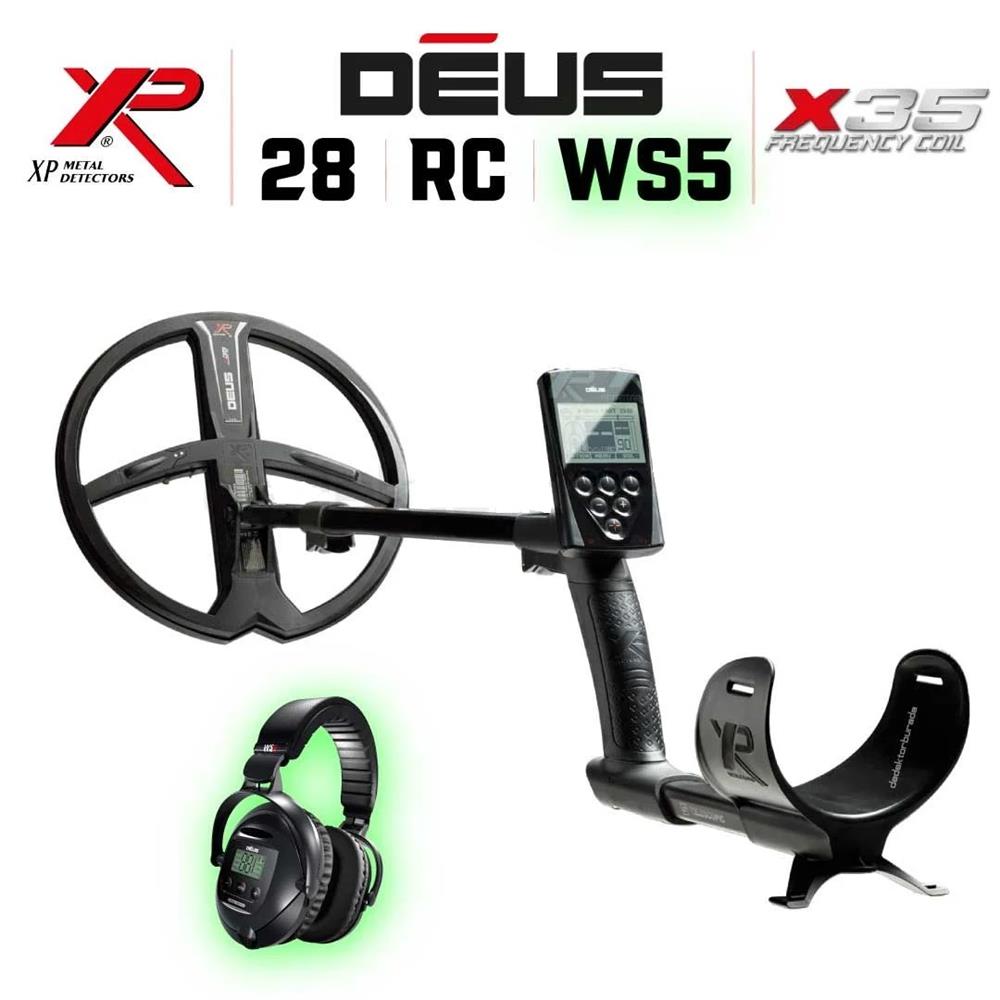 XP Dedektör Deus Dedektör - 28cm X35 Başlık, WS5 Kulaklık, Ana Kontrol  Ünitesi